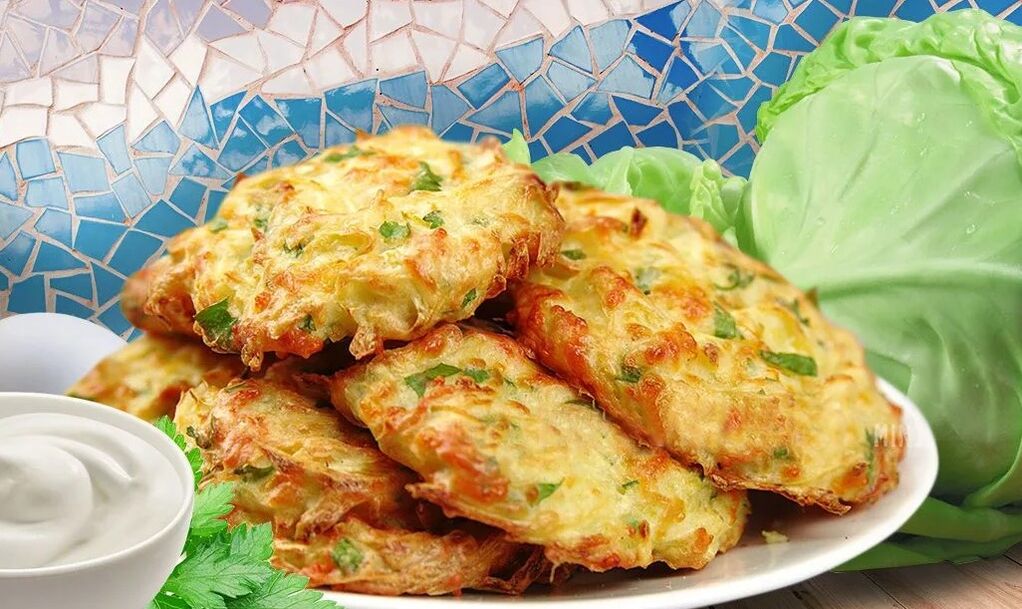 Cabbage pancake