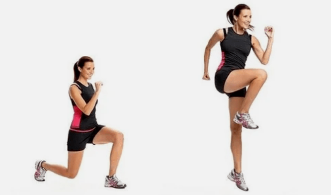 Lights for weight loss of the legs