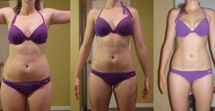 Buckwheat diet photos before and after