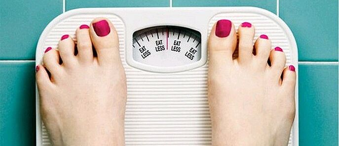weigh when losing weight