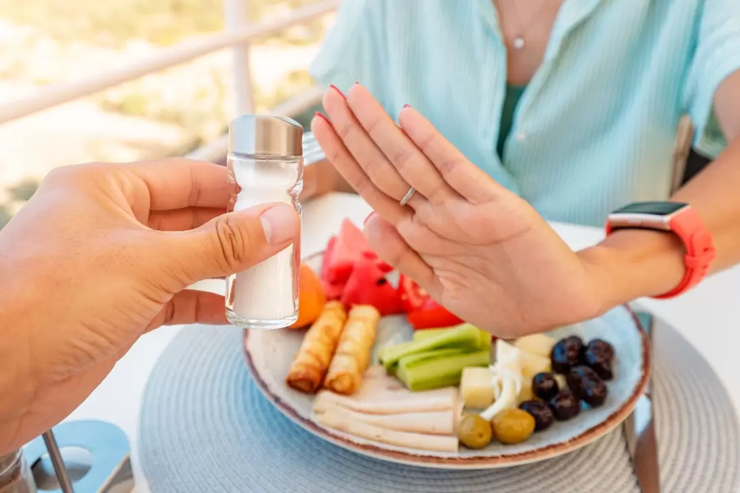 If you have gout, you need to limit your intake or completely eliminate salt from your diet. 
