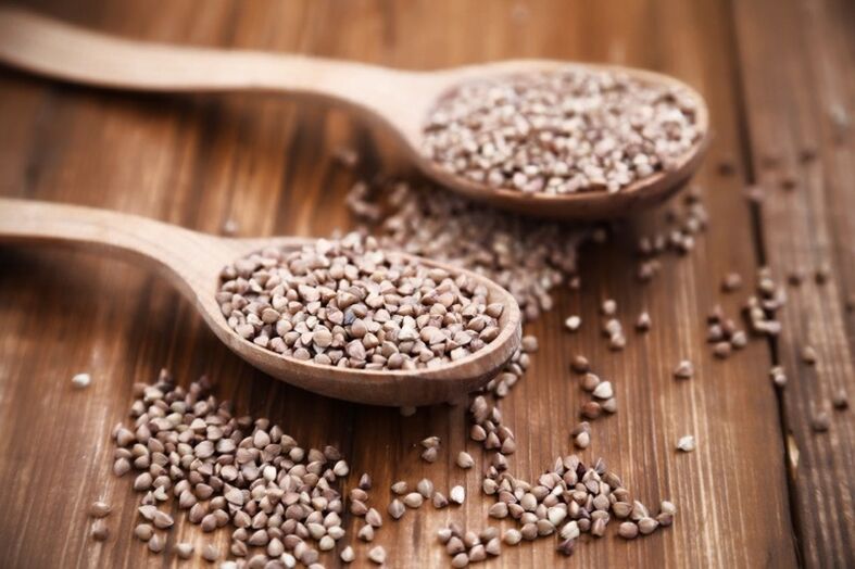 Losing weight in buckwheat